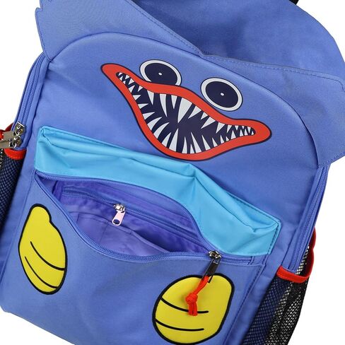 Mad Engine Poppy Playtime Huggy Wuggy Backpack 18" Character Design Multipurpose Tote Bag with 3D Ears in Saudi Arabia