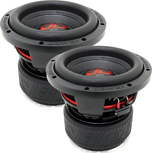 مضخم صوت DD Audio 2 608F-D4 مقاس 8 بوصات مزدوج 4 أوم بقدرة 3000 وات in Saudi Arabia