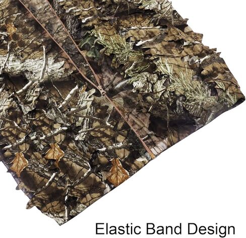 GRVCN Ghillie Suit 3D Leaf, Lightweight Outdoor Camouflage Hunting Apparel for Jungle Woodland Hunting Photography in Saudi Arabia