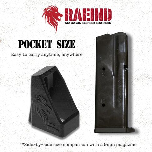 RAEIND Magazine Speedloaders for Kel-Tec PMR-30 CMR-30 .22WMR Handguns Single Stack Models (KelTec PMR-30, KelTec CMR-30, KelTec CP33 - .22 Magnum) in Saudi Arabia