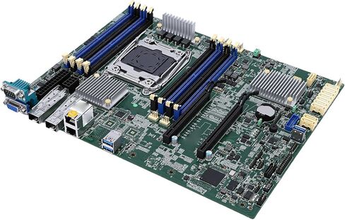 MS S1561 Server Motherboard, LGA 2011 3 DDR4 Support E5 2600 v3 v4 C612 Chipset, with AST2400 IPMI 2.0 10 III 8 DIMM Slots in Saudi Arabia