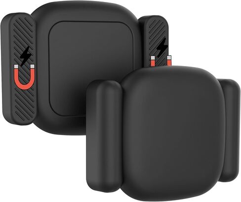Magnetic Holder Case for Tile Life360 Mate (2024) 2022 Tracker, 2 Pack Hidden Protective Anti-Lost Silicone Cover with Adhesive & Strong Magnet Mount for Metal Surface Car Laptop Motorcycle Truck in Saudi Arabia