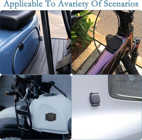 Magnetic Holder Case for Tile Life360 Mate (2024) 2022 Tracker, 2 Pack Hidden Protective Anti-Lost Silicone Cover with Adhesive & Strong Magnet Mount for Metal Surface Car Laptop Motorcycle Truck in Saudi Arabia