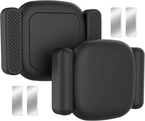 Magnetic Holder Case for Tile Life360 Mate (2024) 2022 Tracker, 2 Pack Hidden Protective Anti-Lost Silicone Cover with Adhesive & Strong Magnet Mount for Metal Surface Car Laptop Motorcycle Truck in Saudi Arabia