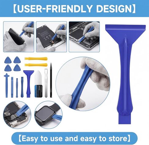 Spudger Pry Tool Kit Electronics Repair-Tools Set Plastic Pry Tool Kit Spudger Tools Set Ultimate Prying Open Tools for Phone Laptop Pad Computer Cell Phone Tablet Electronics Repair in Saudi Arabia