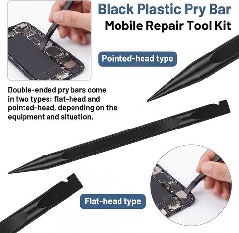 Spudger Pry Tool Kit Electronics Repair-Tools Set Plastic Pry Tool Kit Spudger Tools Set Ultimate Prying Open Tools for Phone Laptop Pad Computer Cell Phone Tablet Electronics Repair in Saudi Arabia