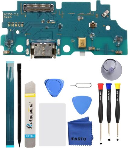 طقم استبدال منفذ الشحن لهاتف Samsung Galaxy A17 5G A176U USB Flex Dock Connector استبدال مرن لشحن SM-A176U SM-A176B SM-A176P SM-A176E SM-A176M in Saudi Arabia