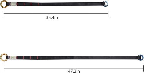 Arborist Friction Saver Tree Climbing Cambium Saver - Retrievable Anchor Loop Belt Sling CE Certified 23KN 47.2 inch/35.4 inch in Saudi Arabia