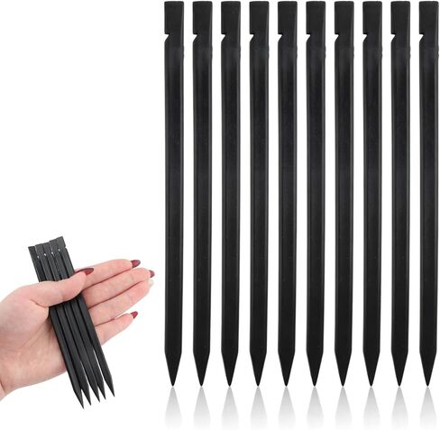 10Pcs Black Plastic Pry Tool - Antistatic Spudger - Mobile Cell Phone Repair Tools Kit - Electronics Pry Spudger Tool for Laptop Electronics Smartphone Unmanned Aerial Vehicle Repairing in Saudi Arabia