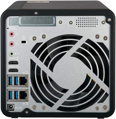 QNAP Turbo NAS TS-453Be NAS Storage System Including Intel J3455 Quad Core CPU, 8GB DDR3L RAM, 16TB HDD Storage, RAID, Intel HD Graphics in Saudi Arabia