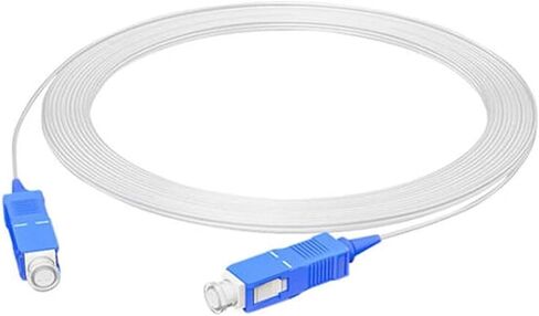 Indoor Transparent Fiber Optic Cable Invisible Singlemode Single Core Jumper Household Extension line(30m 2pc no Drum) in Saudi Arabia