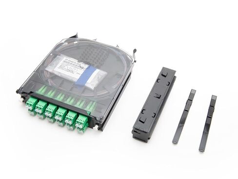 Corning CCH-CS24-B3-P00RE Pigtailed Splice Cassette, 24 Fiber, LC Duplex Singlemode (OS2), Single-Fiber (250 um), Angled Polish in Saudi Arabia