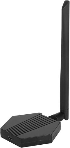 SUNGOOYUE 300Mbps USB WiFi Adapter, Dual Band 2.4G 5G Wireless Network Adapter with External Antenna for Desktop PC Laptop, MacOS Supported in Saudi Arabia