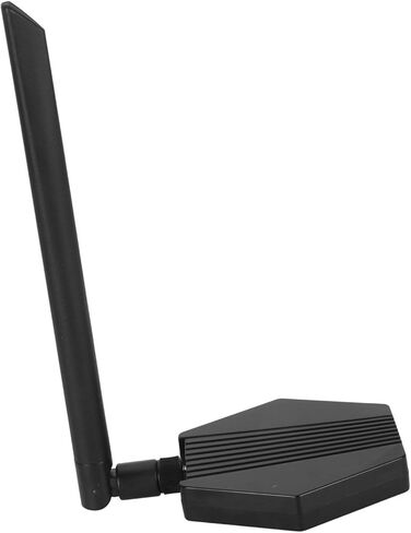 SUNGOOYUE 300Mbps USB WiFi Adapter, Dual Band 2.4G 5G Wireless Network Adapter with External Antenna for Desktop PC Laptop, MacOS Supported in Saudi Arabia