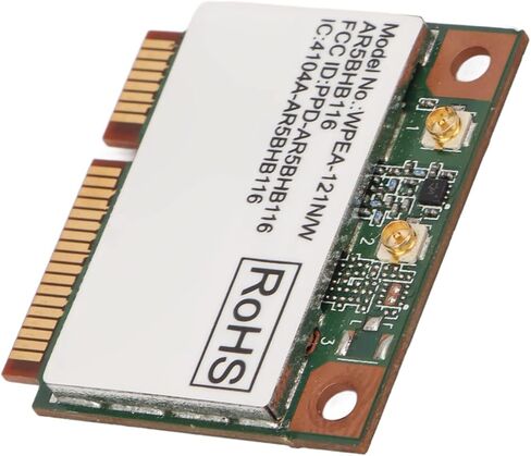 SUNGOOYUE AR9382 Network Card, Mini PCIE WiFi Card 300Mbps Fast Transmission Plug and Play, with Stable Performance, for 7 8 8.1 10 ISUS Clevo Terransforce Hasee in Saudi Arabia