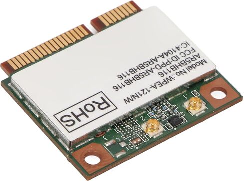SUNGOOYUE AR9382 Network Card, Mini PCIE WiFi Card 300Mbps Fast Transmission Plug and Play, with Stable Performance, for 7 8 8.1 10 ISUS Clevo Terransforce Hasee in Saudi Arabia