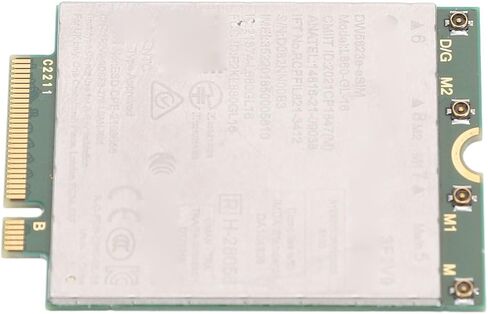 بطاقة محول الشبكة DW5823EESIM 4G تدعم النطاقات المتعددة لسلسلة Latitude 3440 3540 in Kuwait