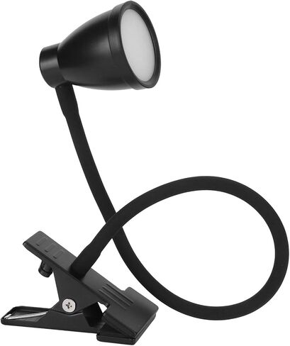 مصباح LED للقراءة بمشبك USB من GIFTER، مصباح LED للعناية بالعين مع 3 درجات حرارة لونية 360 درجة معقوفة سطوع قابل للتعديل، موفر للطاقة للأعمال الحرفية in Kuwait