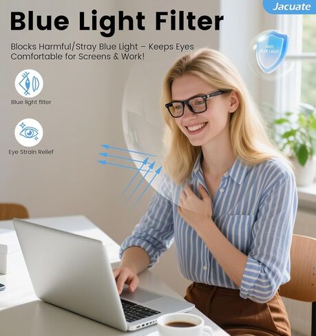 نظارات الذكاء الاصطناعي الذكية للرجال والنساء مع ترجمة فورية وصوت بلوتوث، نظارات ترجمة 115 لغة مع مكبرات صوت مفتوحة للأذن، مكالمات بدون استخدام اليدين، حماية من الضوء الأزرق لهاتف iPhone Android in Kuwait