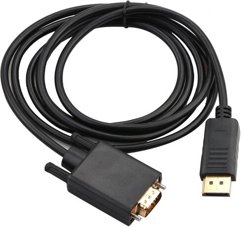 CHICHIYANG Spare 1080P DP to VGA Converter Display Port Male to VGA Male Adapter Cable 1920x1200 in Saudi Arabia
