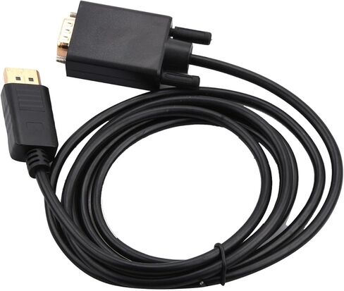 CHICHIYANG Spare 1080P DP to VGA Converter Display Port Male to VGA Male Adapter Cable 1920x1200 in Saudi Arabia