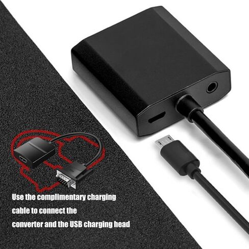 Infinite 5M HDMI to VGA Cable 1080P Full HD - Black in Saudi Arabia