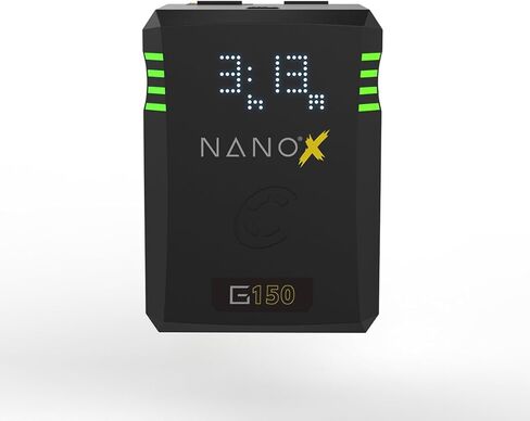 بطارية Core SWX NANOX Micro 150 150Wh 14.8V 9900mAh SMART Gold-Mount، حزمة مع شاحن حائط XPD-45 45W Universal USB-C PD in Kuwait