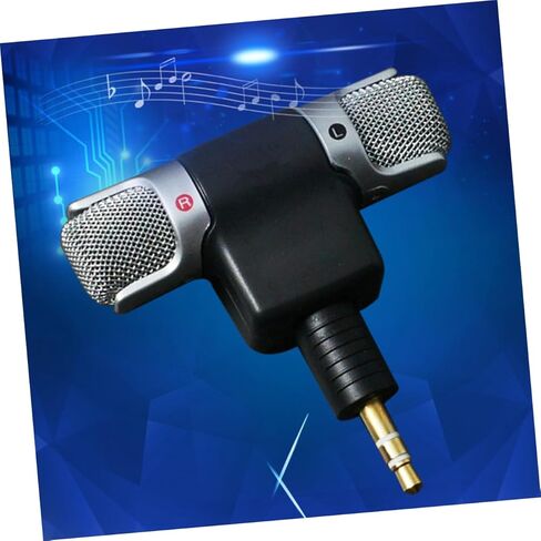 jojofuny 3.5mm Mini Jack Laptop Microphone Microphone Mini for Pc Stereo Recording in Saudi Arabia