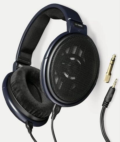 سماعات الرأس Sennheiser HD6XX الاحترافية مفتوحة الظهر - أسود (متجددة) in Saudi Arabia