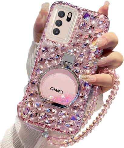 for Samsung Galaxy S25 Ultra Case for Women Girls,Luxury Bling Glitter Diamond Design,S25 Ultra 5G Phone Case Girly Handmade Sparkle Rhinestone Soft TPU with Ring Stand &Bead Strap White in Saudi Arabia