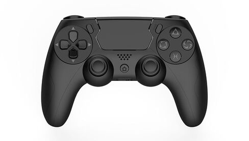 وحدة تحكم الألعاب اللاسلكية Yutemini مخصصة لجهاز P4، ودعم Joypad الكامل للميزات يتضمن جميع الوظائف الأساسية للعب السلس GamePad (أسود) in Kuwait
