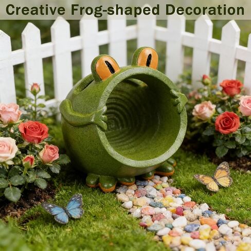 Amacthysh Frog Amplifying Phone Speaker,Megaphone Speaker Stand,Cell Phone Speaker Amplifer Holder,Desktop Decoration Phone Stand Sound Amplifier in Saudi Arabia