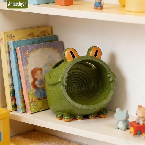 Amacthysh Frog Amplifying Phone Speaker,Megaphone Speaker Stand,Cell Phone Speaker Amplifer Holder,Desktop Decoration Phone Stand Sound Amplifier in Saudi Arabia
