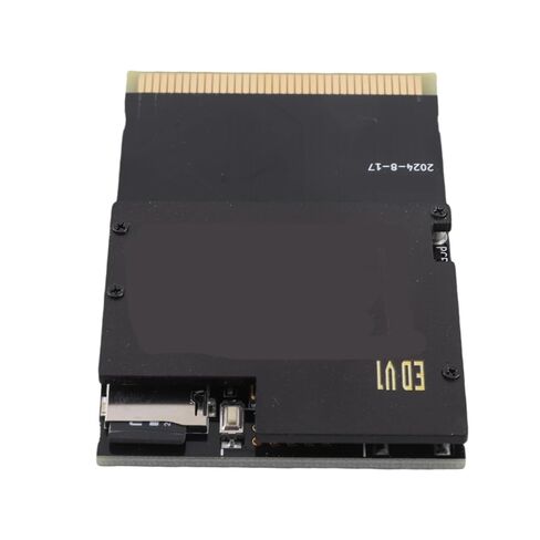 Jelquix Game Console Card Black Gold Board Flash 1000 in 1 Game Card, 8G Memory for PC Engine TurboGrafx 16, Supports JP USA EU Games in Saudi Arabia