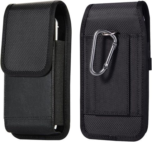جراب حزام للهاتف الخلوي لهاتف Samsung Galaxy S25 S24 S23 S22 Ultra A17 A16 A14 A05S A04S A32 5G A23 A26 جراب حامل حزام من النايلون لهاتف Moto G 5G، G Stylus 5G 2025 2024 (حامل بطاقات نايلون، XL) in Kuwait