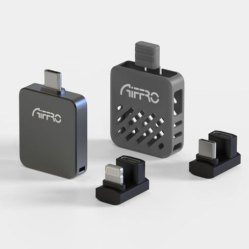 Aiffro P20 Mini Portable Solid State Drive for Lightning & Type-C, Supports ProRes, Up to 1000MB/S, for iPhone, iPad, Mac and PC, Compact and Durable Storage Solution. in Saudi Arabia