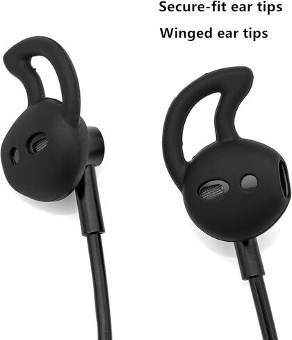 سماعات رأس سلكية مضادة للإشعاع بأنبوب هوائي مزودة بميكروفون، وقابس USB-C، وسماعات أذن آمنة خالية من الإشعاع لسلسلة iPhone 15/16/17 وهواتف Android وجميع أجهزة USB-C. (أسود) in Kuwait
