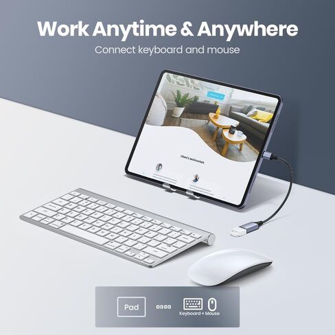 محول USB C إلى USB 2.0 [3 حزم] محول كابل USB C ذكر إلى USB أنثى OTG in Saudi Arabia