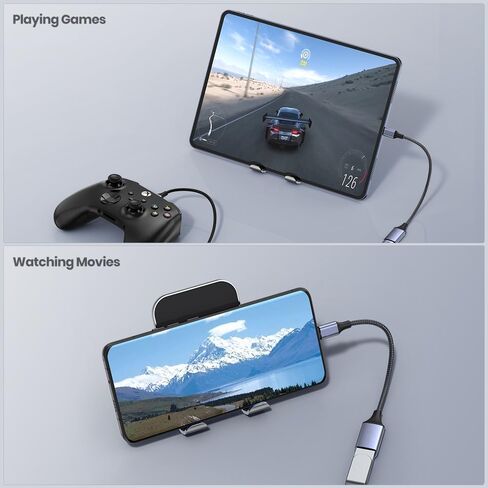 محول USB C إلى USB 2.0 [3 حزم] محول كابل USB C ذكر إلى USB أنثى OTG in Saudi Arabia