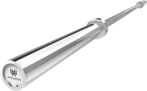 7ft Olympic Barbell, 2 inch Barbell for Weightlifting and Powerlifting, 1500LBS Capacity Olympic Bar for Home Gym in Saudi Arabia