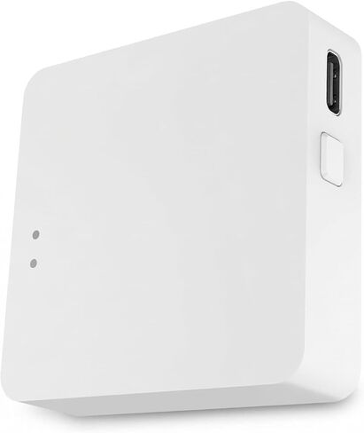 بوابة ذكية متعددة الأوضاع، Zigbee 3.0 وBluetooth Mesh Hub، التحكم في تطبيق Tuya Smart Life، متوافق مع Alexa وGoogle Home، جسر لاسلكي 2.4 جيجا هرتز (أبيض) in Kuwait