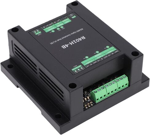 Vikye Industrial Grade Isolated RS485 Hub, Supports RS485 Network Relay, 4 Port Opto Isolation Hub Support 32 Node for Data Transmission in Saudi Arabia