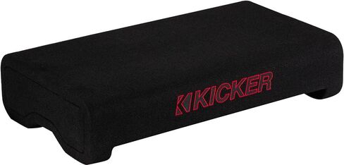 KICKER Subwoofer and Amp Package of 3 Items - 12" L7TDF 1200 Watt Down-Firing Loaded Sub Enclosure, Vixen Go Class D Monoblock Amplifier, and Complete 4AWG Wiring Kit 49L7TDF122+VGA-ZAP1D+VGK4GA in Saudi Arabia