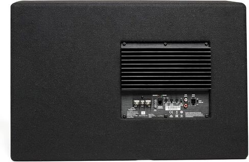 JBL SUBBP12AM - مضخم صوت يعمل بالطاقة مقاس 12 بوصة مع مضخم صوت مدمج، ذروة 450 وات + مجموعة أدوات الأسلاك - مثالية لأنظمة صوت السيارة (BassPro12) in Kuwait