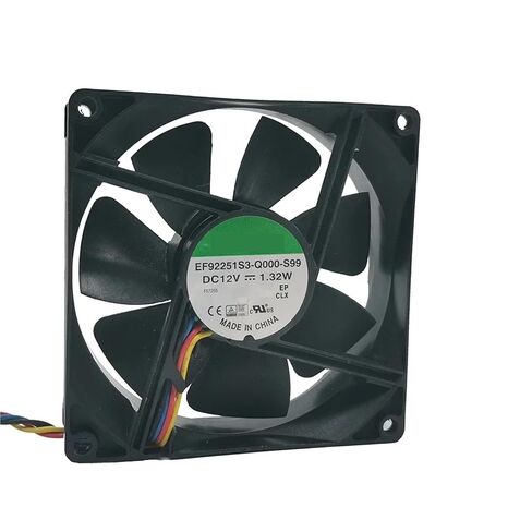 EF92251S3-Q000-S99 1.32 واط 9025 DC12V 9 سنتيمتر 90*90*25 مللي متر EF92251S3 كتم الهيكل مروحة in Kuwait