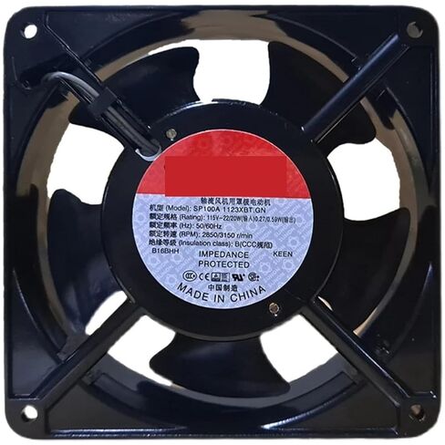 SP100A 1123XBT.GN 115V-22/20W 12CM 115V مروحة تبريد 12038 مبرد 120 * 120 * 38 ملم in Kuwait