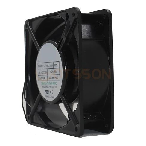 UF12A12/23 BWh تيار متردد 115/230 فولت 23/19 وات جهد مزدوج 12038 مروحة in Kuwait