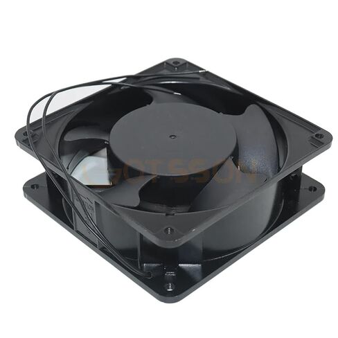 UF12A12/23 BWh تيار متردد 115/230 فولت 23/19 وات جهد مزدوج 12038 مروحة in Kuwait