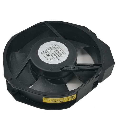 148VK0282000 115V 172 * 150 * 38 مم مروحة تبريد AC بإطار من الألومنيوم in Kuwait