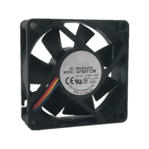 AFB0712M 7025 12V 0.18a 7cm قياس سرعة وحدة المعالجة المركزية إمدادات الطاقة الهيكل مروحة in Kuwait
